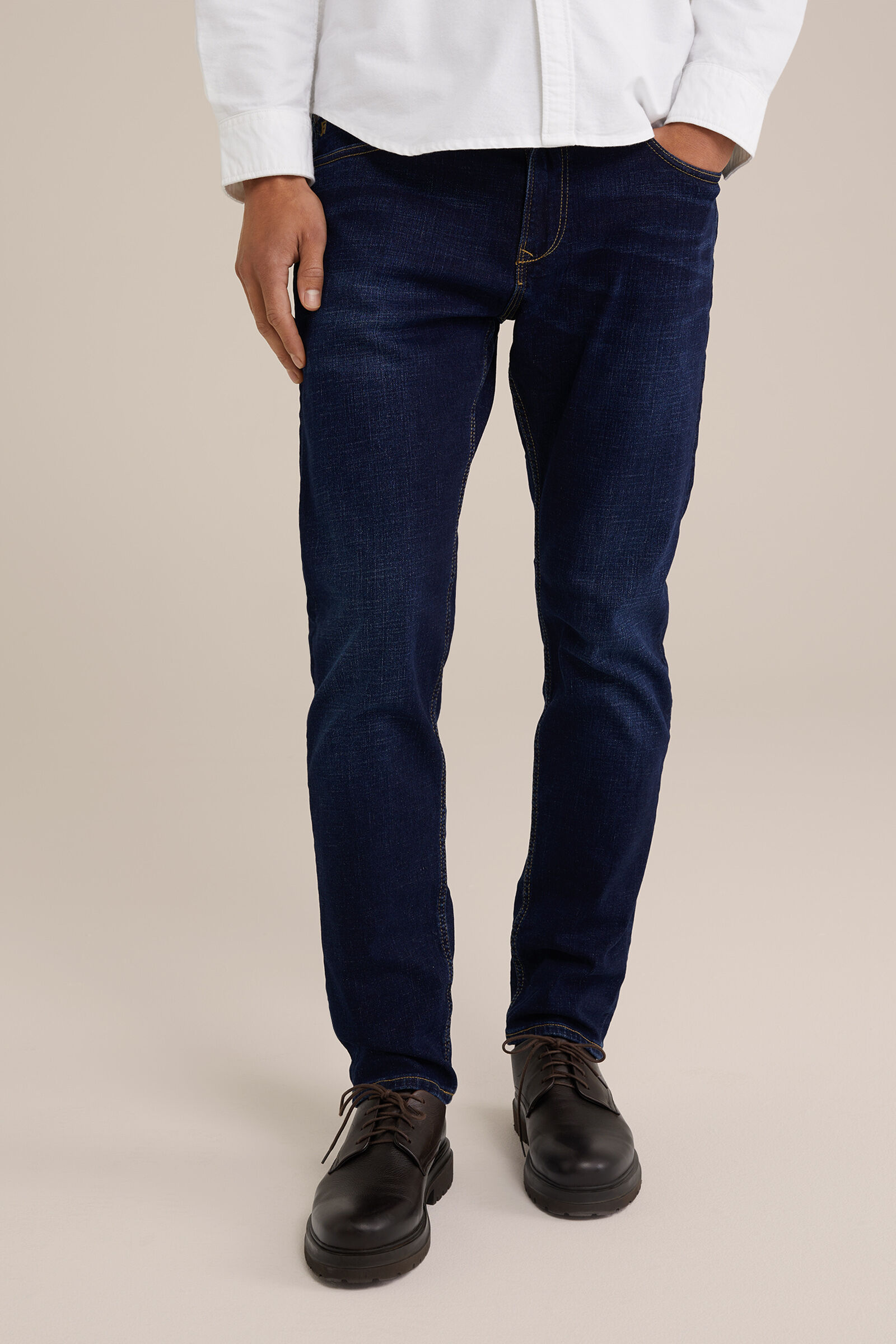 Jean regular outlet stretch homme