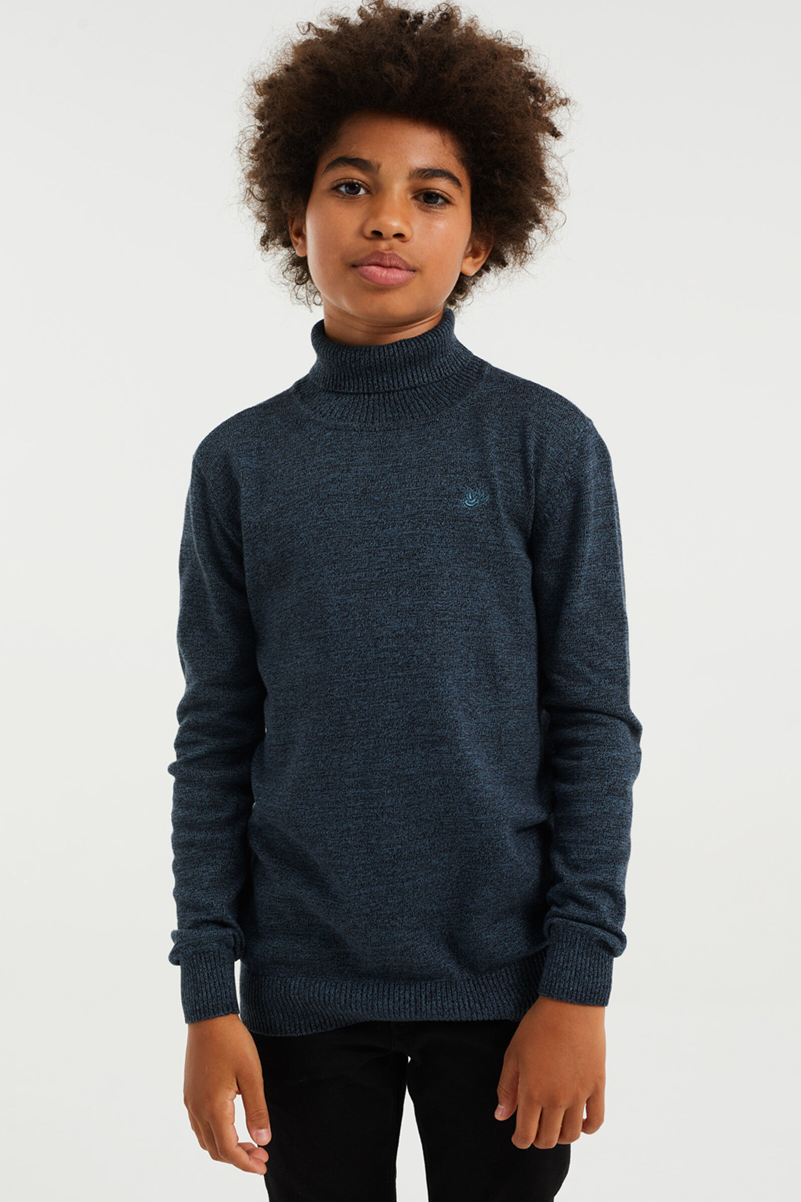 Pull col cheap roule garcon