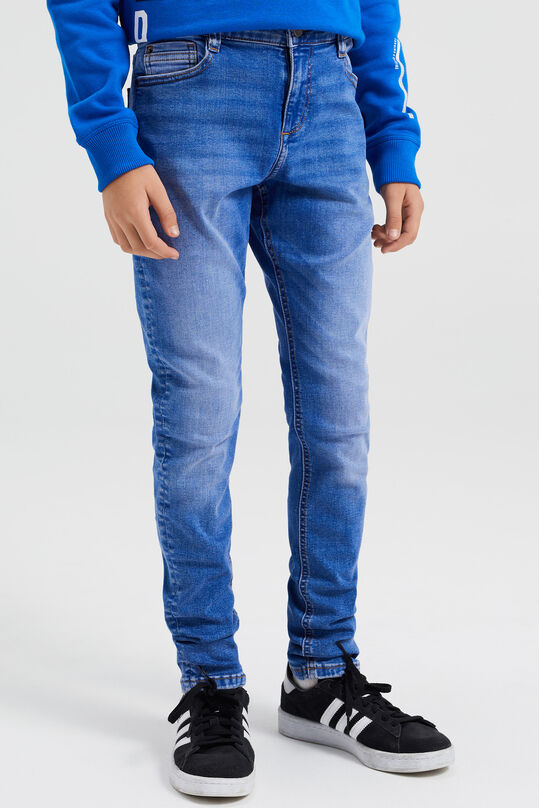 Jeans regular fit stretch garçon, Bleu