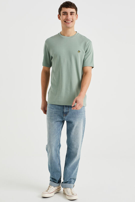 T-shirt tall fit homme, Vert olive