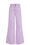 Chino wide leg fille, Violet clair