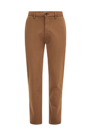 Chino slim fit homme, Brun