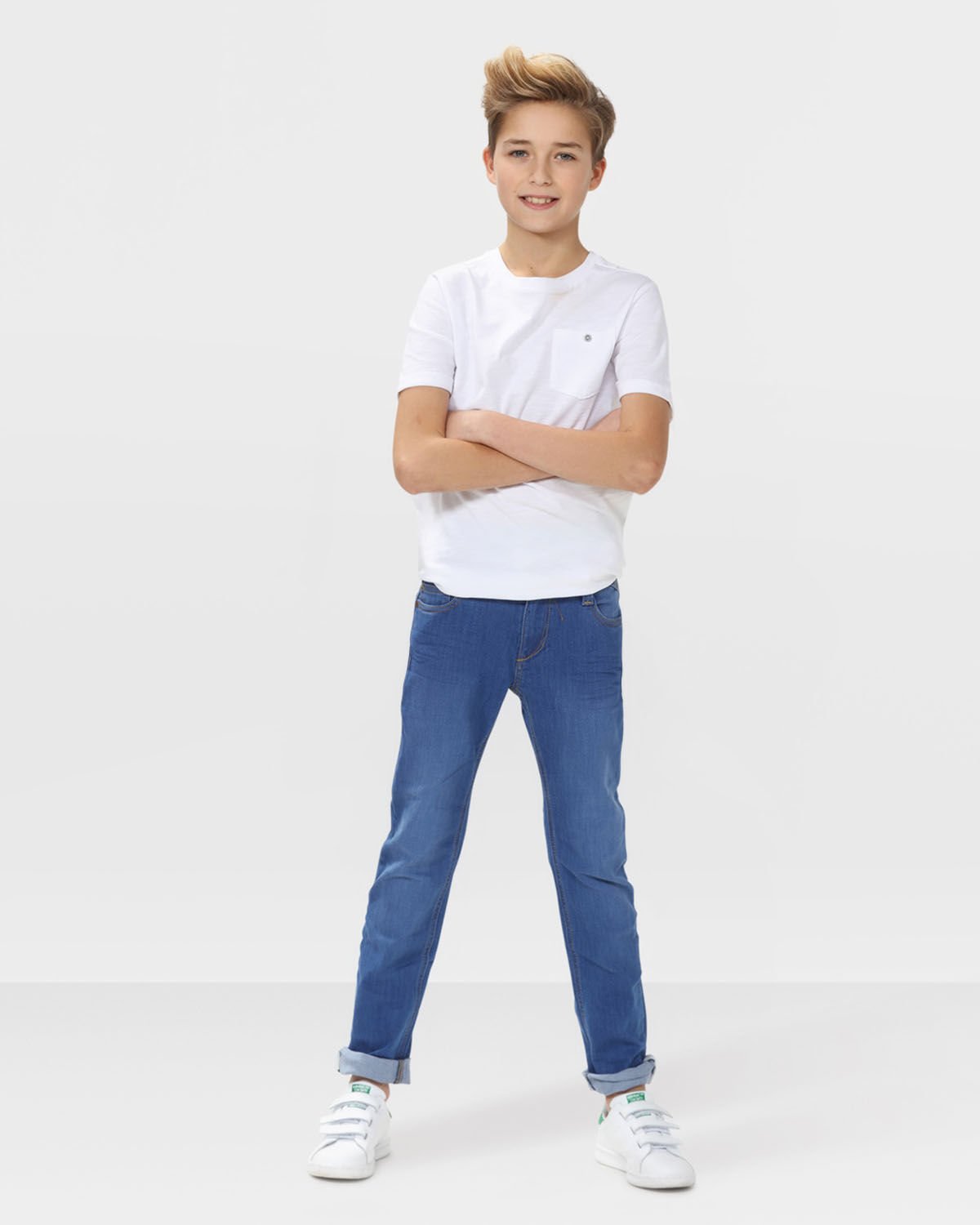 Pantalon shop skinny garçon