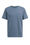 T-shirt à broderie homme, Bleu gris