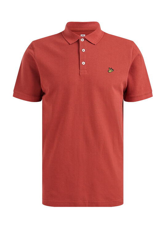 Polo homme, Rouge eclair