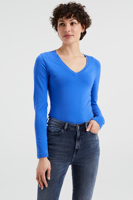 T-shirt femme, Bleu glace