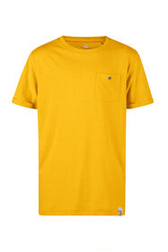 T-shirt garçon, Jaune moutarde