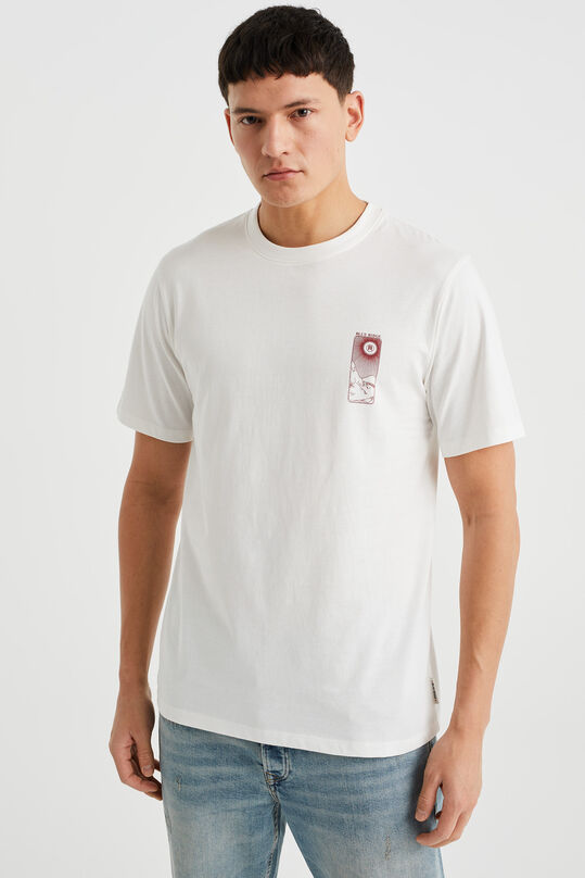T-shirt à application homme, Blanc