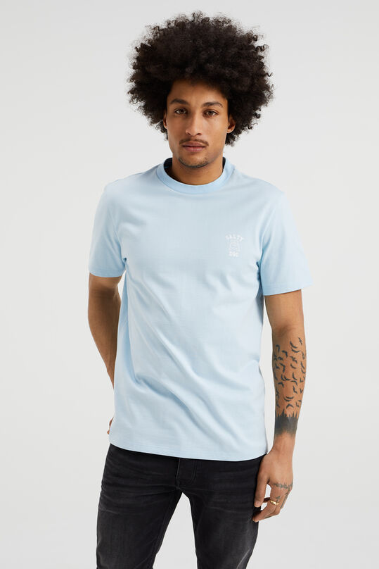 T-shirt à imprimé homme, Bleu glace