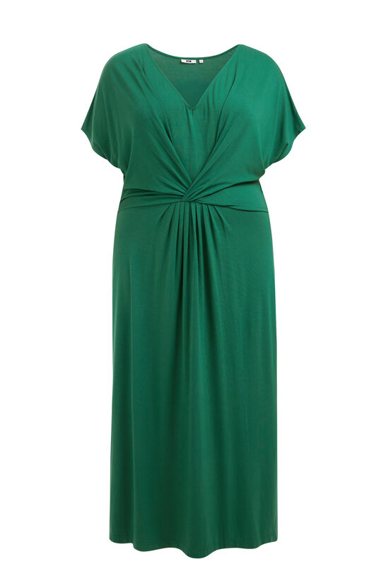 Robe à détail plissé femme - Curve, Vert