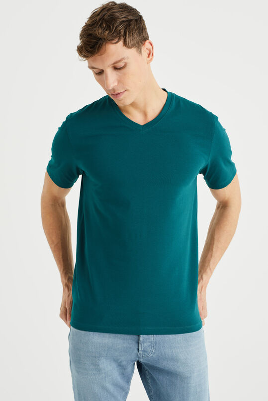 T-shirt homme, Vert foncé