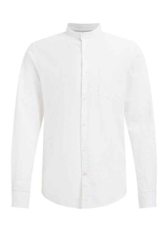 Chemise tall fit à structure homme, Blanc