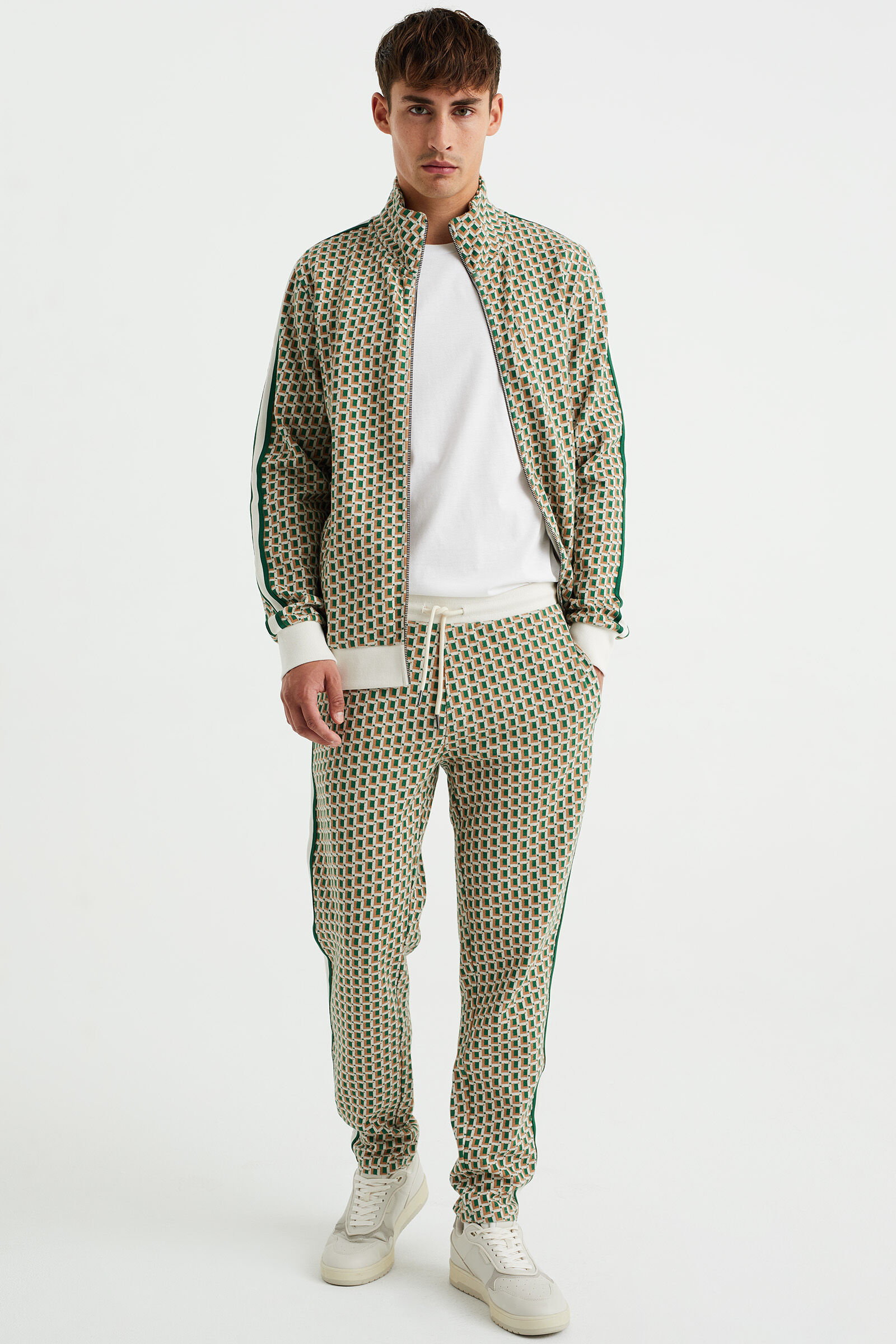 Jogging motif homme sales