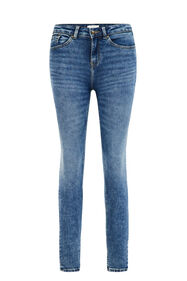 Jeans mid rise superskinny femme - Curve, Bleu