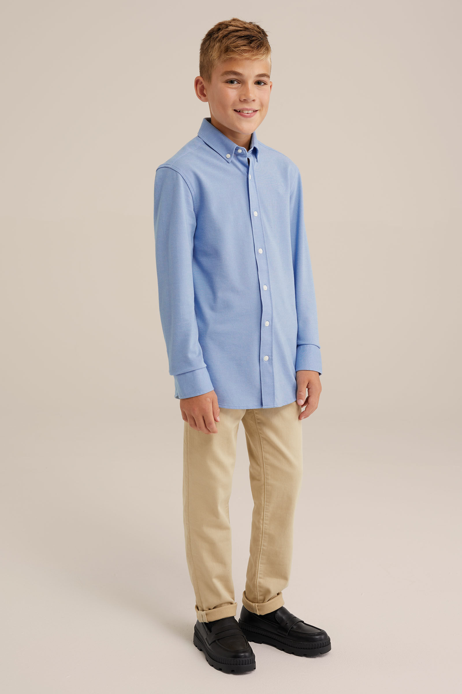 Chemise de jersey piqu gar on wefashion