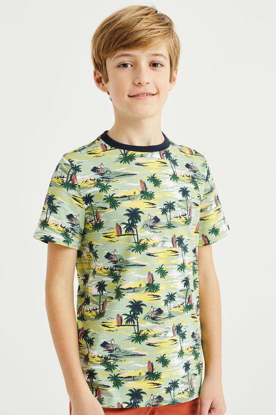 T-shirt à application garçon, pack de 2, Multicolore