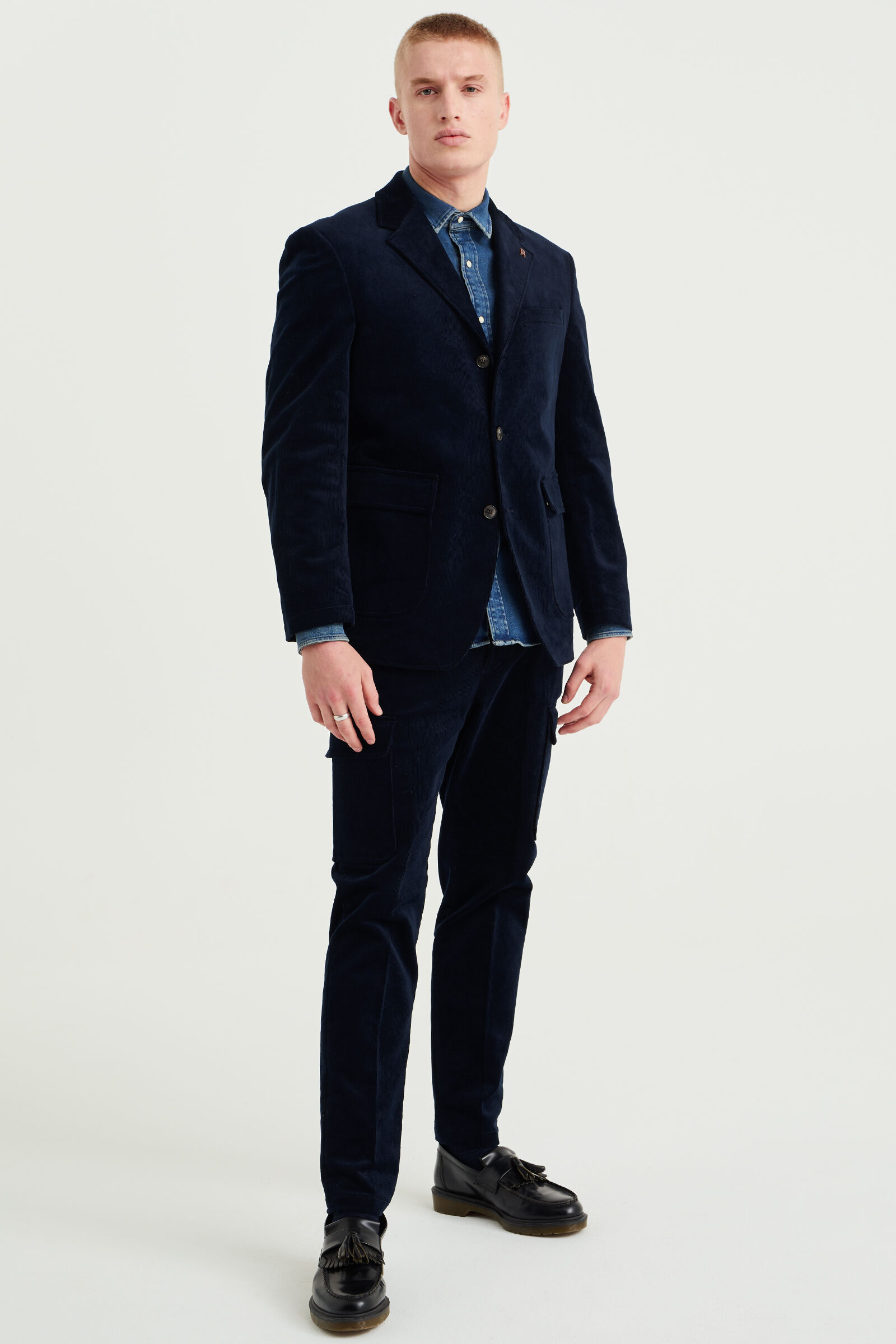 Blazer velour cotelé clearance homme