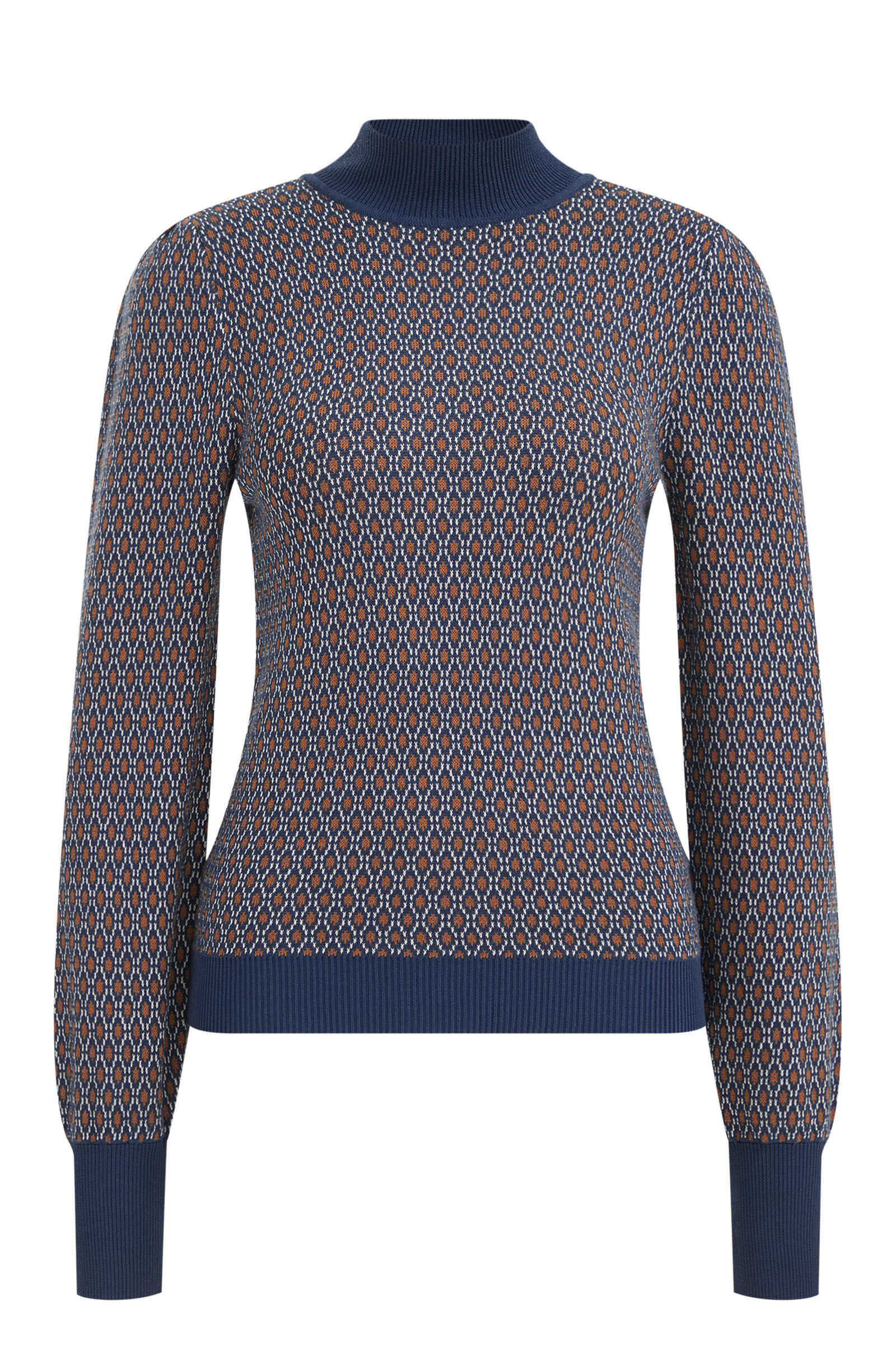 Pull motif jacquard femme on sale