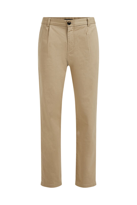 Chino tapered fit homme, Beige