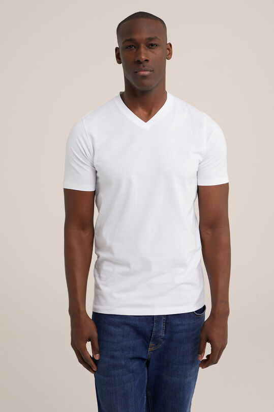 T-shirt classique, Blanc