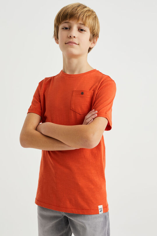 T-shirt garçon, Orange