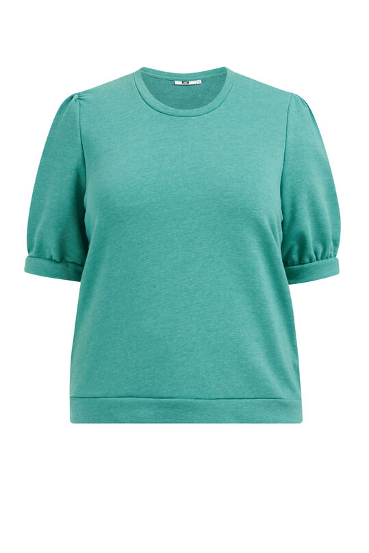 Sweat-shirt regular fit femme - Curve, Bleu glace