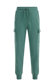 Pantalon de jogging avec poches cargo garçon, Vert gris