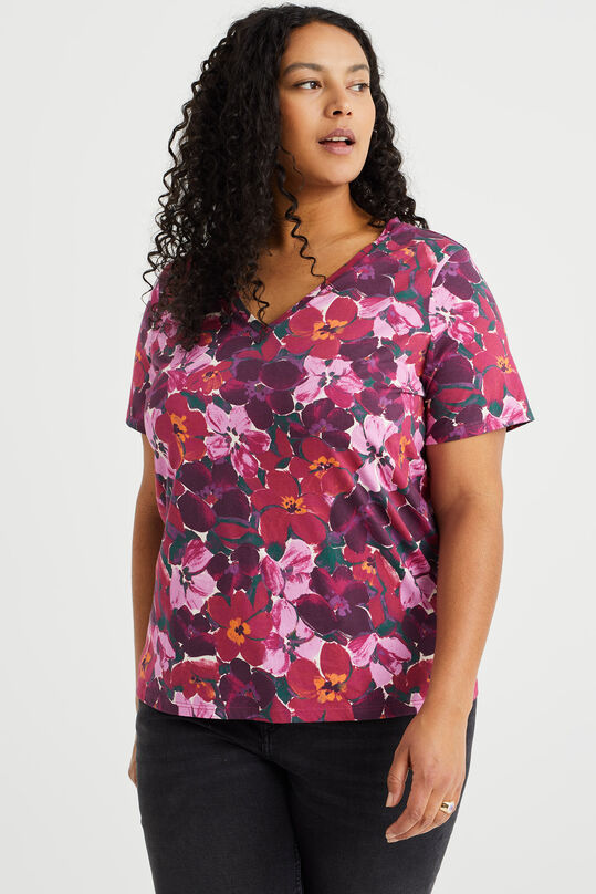 T-shirt à motif femme - Curve, Multicolore
