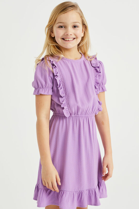 Robe à structure fille, Lilas