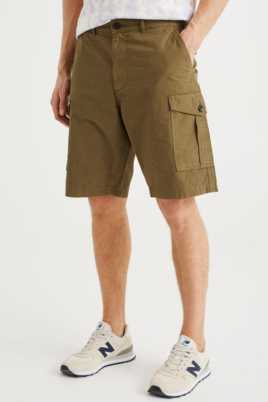 Short cargo relaxed fit, Vert armee