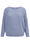 Pull tricoté femme - Curve, Bleu gris