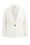 Blazer cintré de jersey stretch femme - Curve, Blanc
